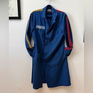 Vintage 1970s GoodYear work-issued shop coat